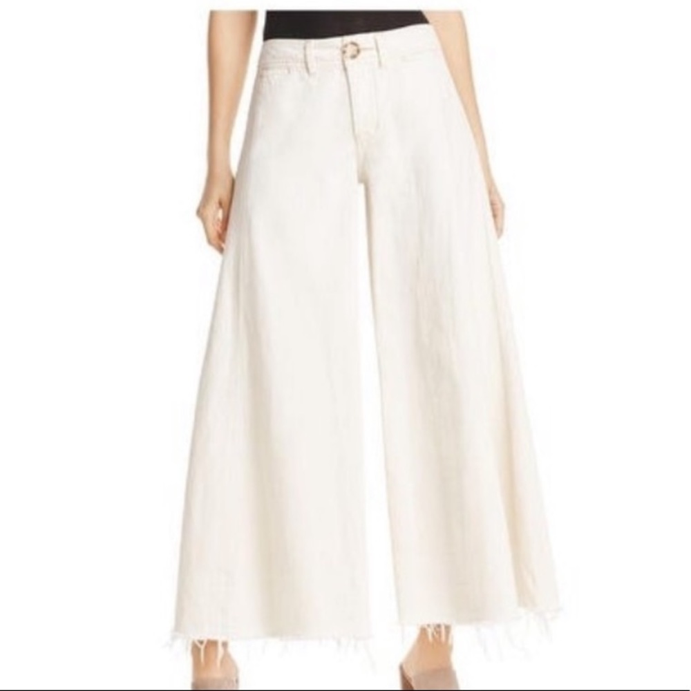 Free People High Waisted Flare Pants